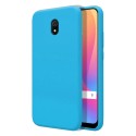 Funda Silicona Líquida Ultra Suave para Xiaomi Redmi 8A color Azul