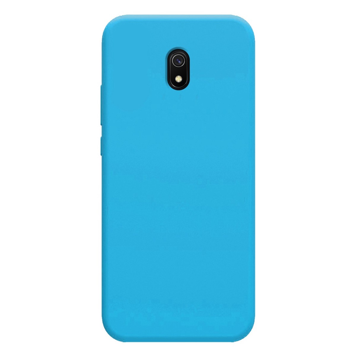 Funda Silicona Líquida Ultra Suave para Xiaomi Redmi 8A color Azul