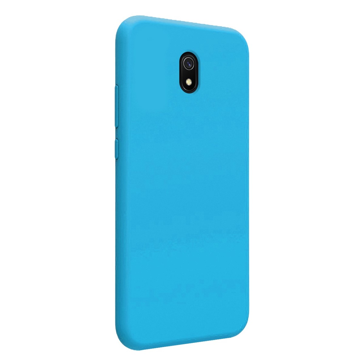 Funda Silicona Líquida Ultra Suave para Xiaomi Redmi 8A color Azul