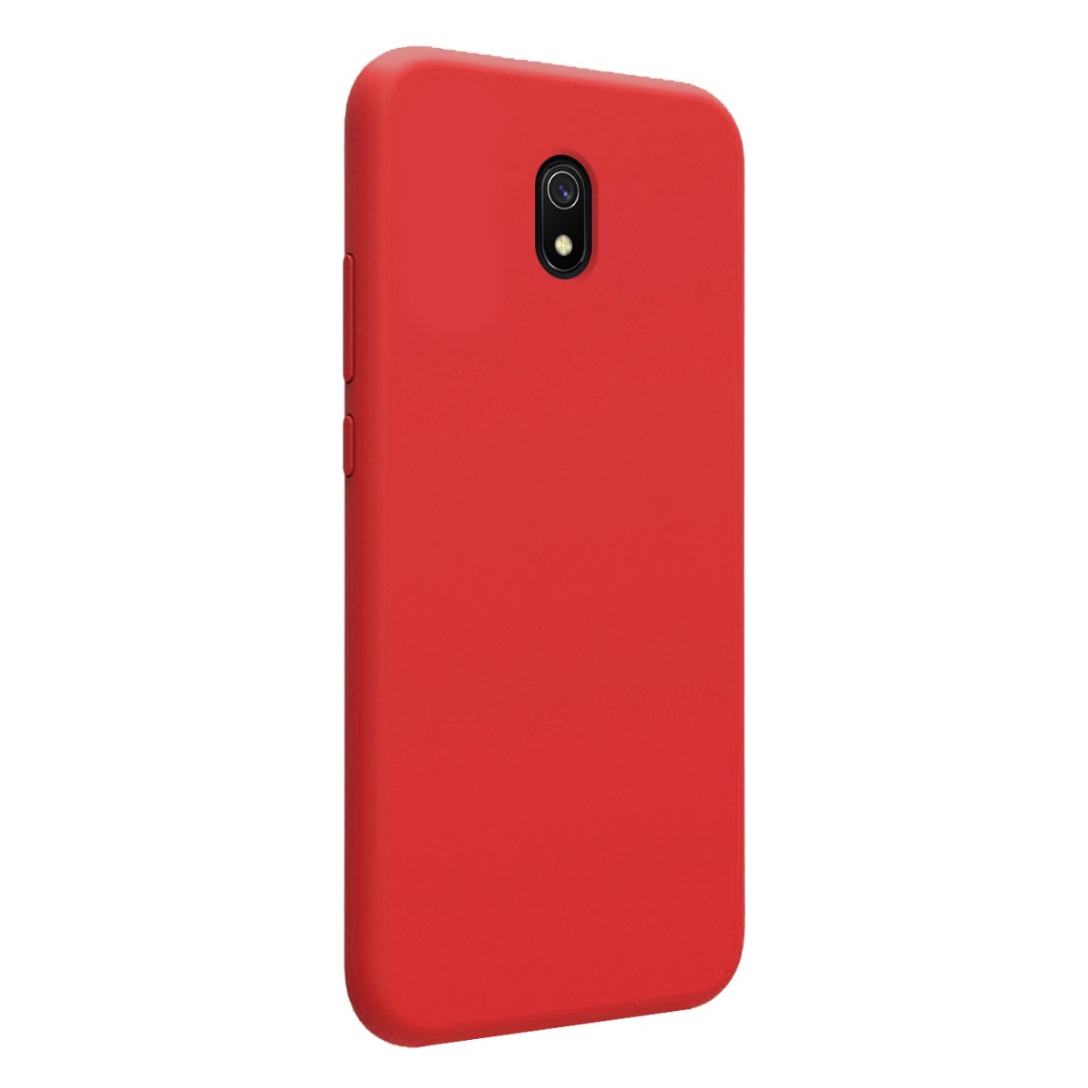 Funda Silicona Líquida Ultra Suave para Xiaomi Redmi 8A color Roja