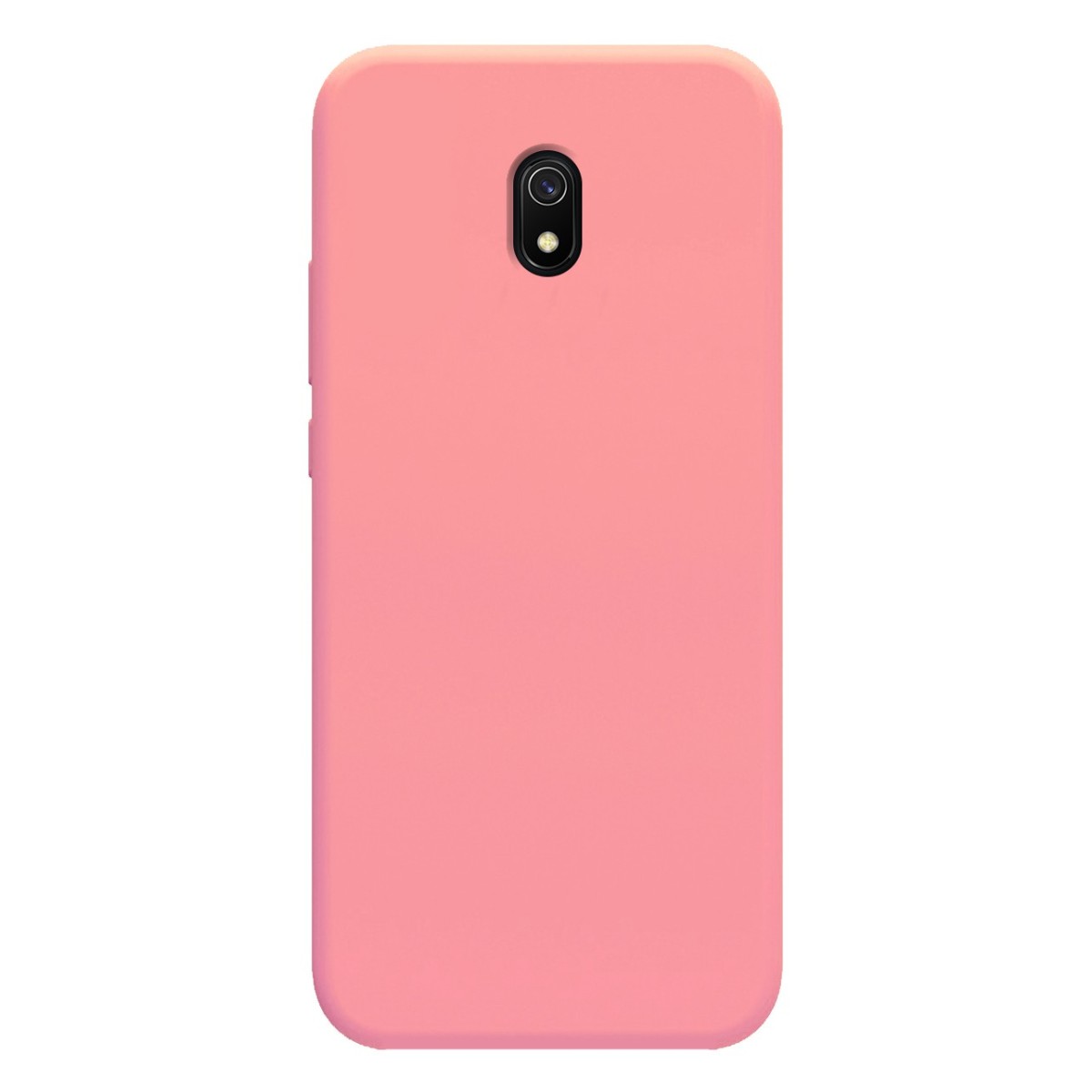 Funda Silicona Líquida Ultra Suave para Xiaomi Redmi 8A color Rosa