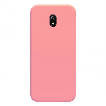 Funda Silicona Líquida Ultra Suave para Xiaomi Redmi 8A color Rosa