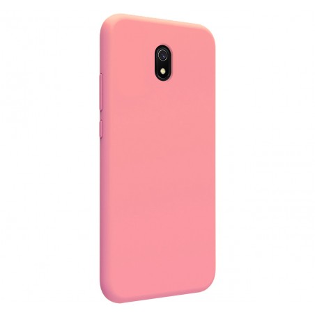 Funda Silicona Líquida Ultra Suave para Xiaomi Redmi 8A color Rosa
