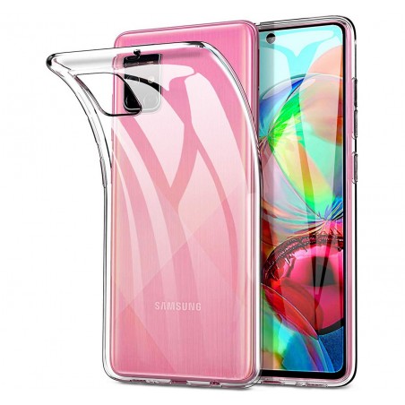 Funda Gel Tpu Fina Ultra-Thin 0,5mm Transparente para Samsung Galaxy A71