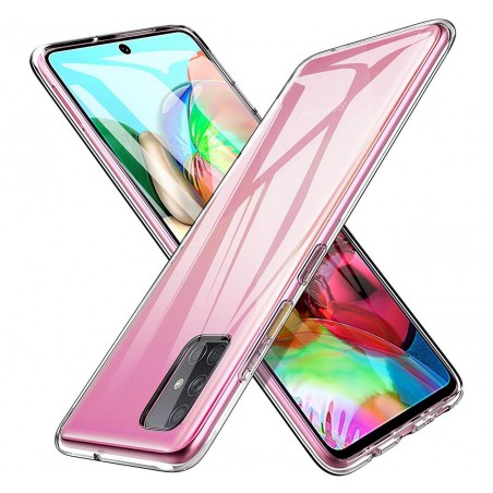 Funda Gel Tpu Fina Ultra-Thin 0,5mm Transparente para Samsung Galaxy A71