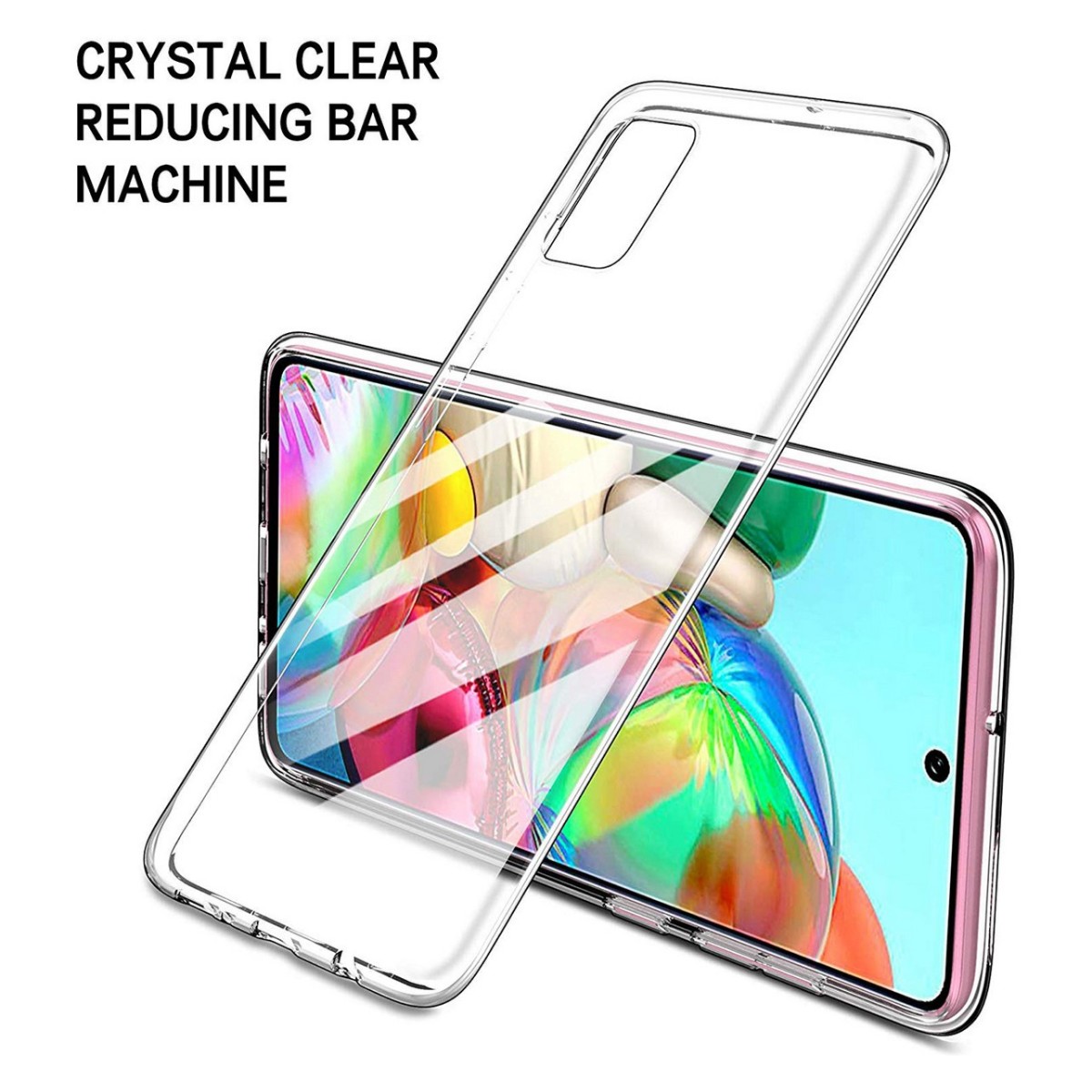 Funda Gel Tpu Fina Ultra-Thin 0,5mm Transparente para Samsung Galaxy A71