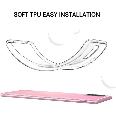 Funda Gel Tpu Fina Ultra-Thin 0,5mm Transparente para Samsung Galaxy A71