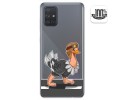 Funda Gel Transparente para Samsung Galaxy A71 diseño Avestruz Dibujos