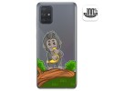 Funda Gel Transparente para Samsung Galaxy A71 diseño Mono Dibujos