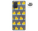 Funda Gel Transparente para Samsung Galaxy A71 diseño Pato Dibujos