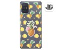 Funda Gel Transparente para Samsung Galaxy A71 diseño Piña Dibujos