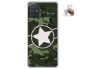 Funda Gel Tpu para Samsung Galaxy A71 diseño Camuflaje 01 Dibujos