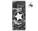 Funda Gel Tpu para Samsung Galaxy A71 diseño Camuflaje 02 Dibujos
