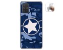 Funda Gel Tpu para Samsung Galaxy A71 diseño Camuflaje 03 Dibujos