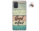 Funda Gel Tpu para Samsung Galaxy A71 diseño Madera 01 Dibujos