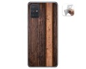 Funda Gel Tpu para Samsung Galaxy A71 diseño Madera 05 Dibujos