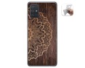 Funda Gel Tpu para Samsung Galaxy A71 diseño Madera 06 Dibujos