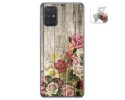 Funda Gel Tpu para Samsung Galaxy A71 diseño Madera 08 Dibujos