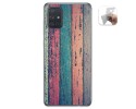 Funda Gel Tpu para Samsung Galaxy A71 diseño Madera 10 Dibujos
