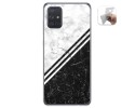 Funda Gel Tpu para Samsung Galaxy A71 diseño Mármol 01 Dibujos