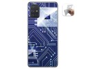 Funda Gel Tpu para Samsung Galaxy A71 diseño Circuito Dibujos