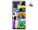 Funda Gel Tpu para Samsung Galaxy A71 diseño Comic Dibujos