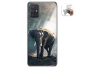 Funda Gel Tpu para Samsung Galaxy A71 diseño Elefante Dibujos