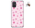 Funda Gel Tpu para Samsung Galaxy A71 diseño Flores Dibujos