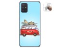 Funda Gel Tpu para Samsung Galaxy A71 diseño Furgoneta Dibujos