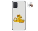 Funda Gel Tpu para Samsung Galaxy A71 diseño Leones Dibujos
