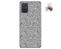 Funda Gel Tpu para Samsung Galaxy A71 diseño Letras Dibujos