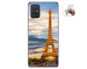 Funda Gel Tpu para Samsung Galaxy A71 diseño Paris Dibujos