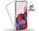 Funda Completa Transparente Pc + Tpu Full Body 360 para Samsung Galaxy S20