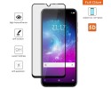 Protector Cristal Templado Completo 5D Full Glue Negro para Zte Blade A7 2020 Vidrio