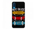 Funda Gel 2 Piezas con Impresión en Relieve Skate para Samsung Galaxy A70