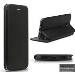 Funda Libro Soporte Magnética Elegance Negra para Lg K50S 2