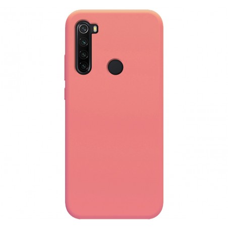 Funda Silicona Líquida Ultra Suave para Xiaomi Redmi Note 8T color Rosa