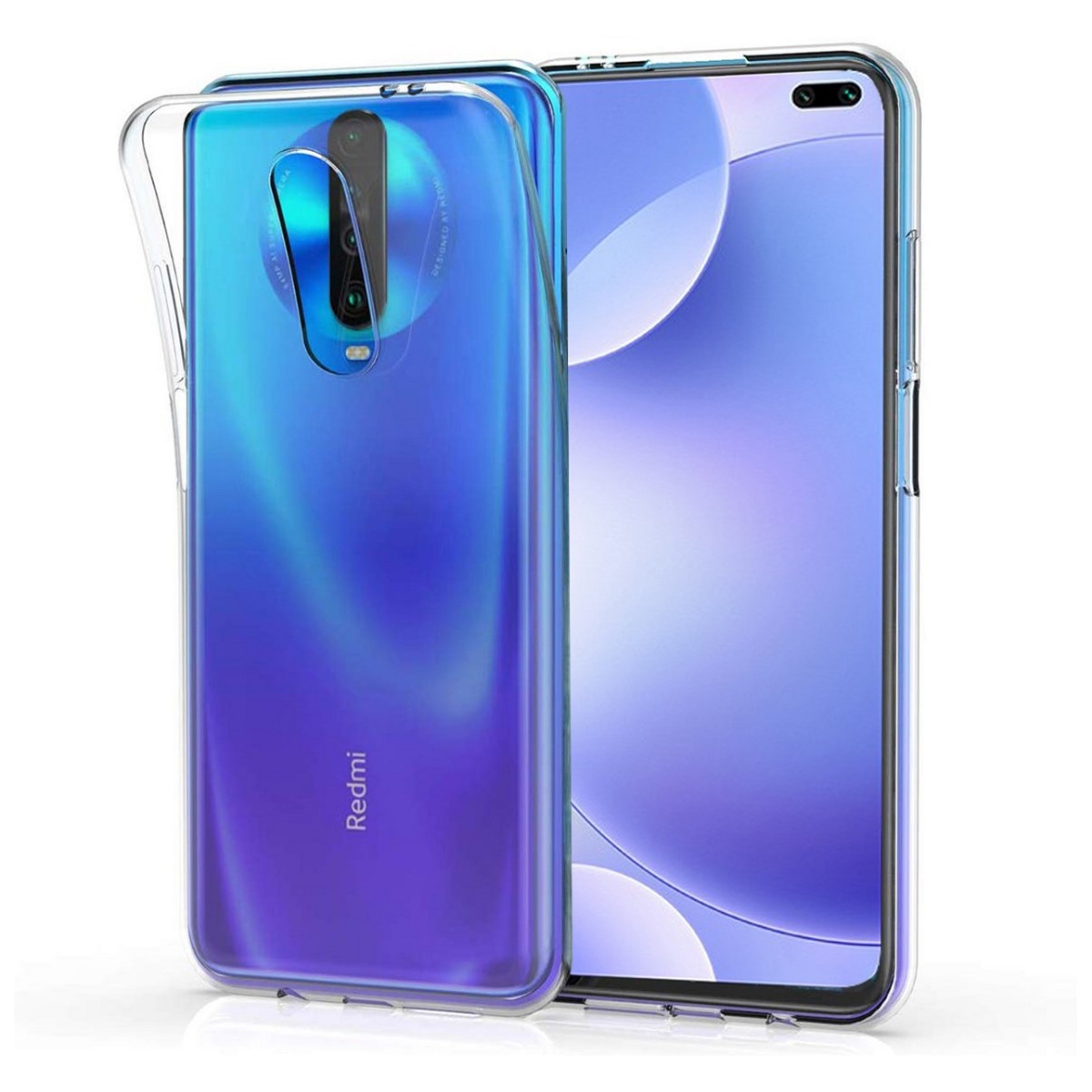 Funda Gel Tpu Fina Ultra-Thin 0,5mm Transparente para Xiaomi Pocophone POCO X2