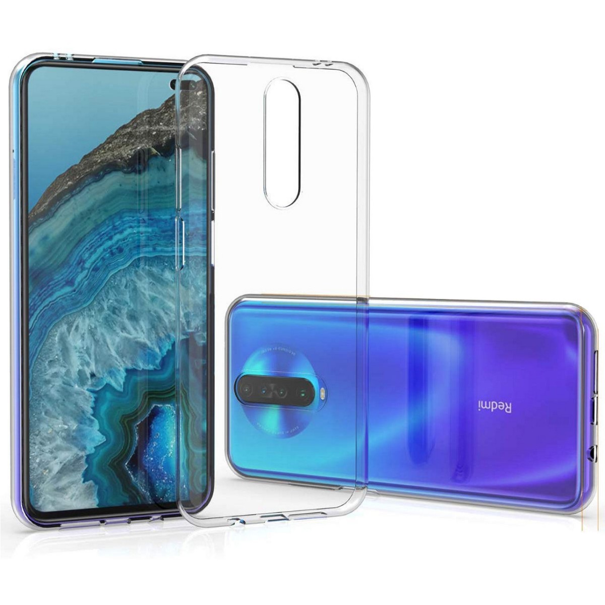 Funda Gel Tpu Fina Ultra-Thin 0,5mm Transparente para Xiaomi Pocophone POCO X2