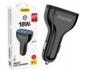 Cargador de Coche Negro 3x USB 2,4A Función Quick Charge 3.0 DUDAO