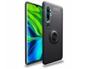 Funda Magnetica Soporte con Anillo Giratorio 360 para Xiaomi Mi Note 10 Negra