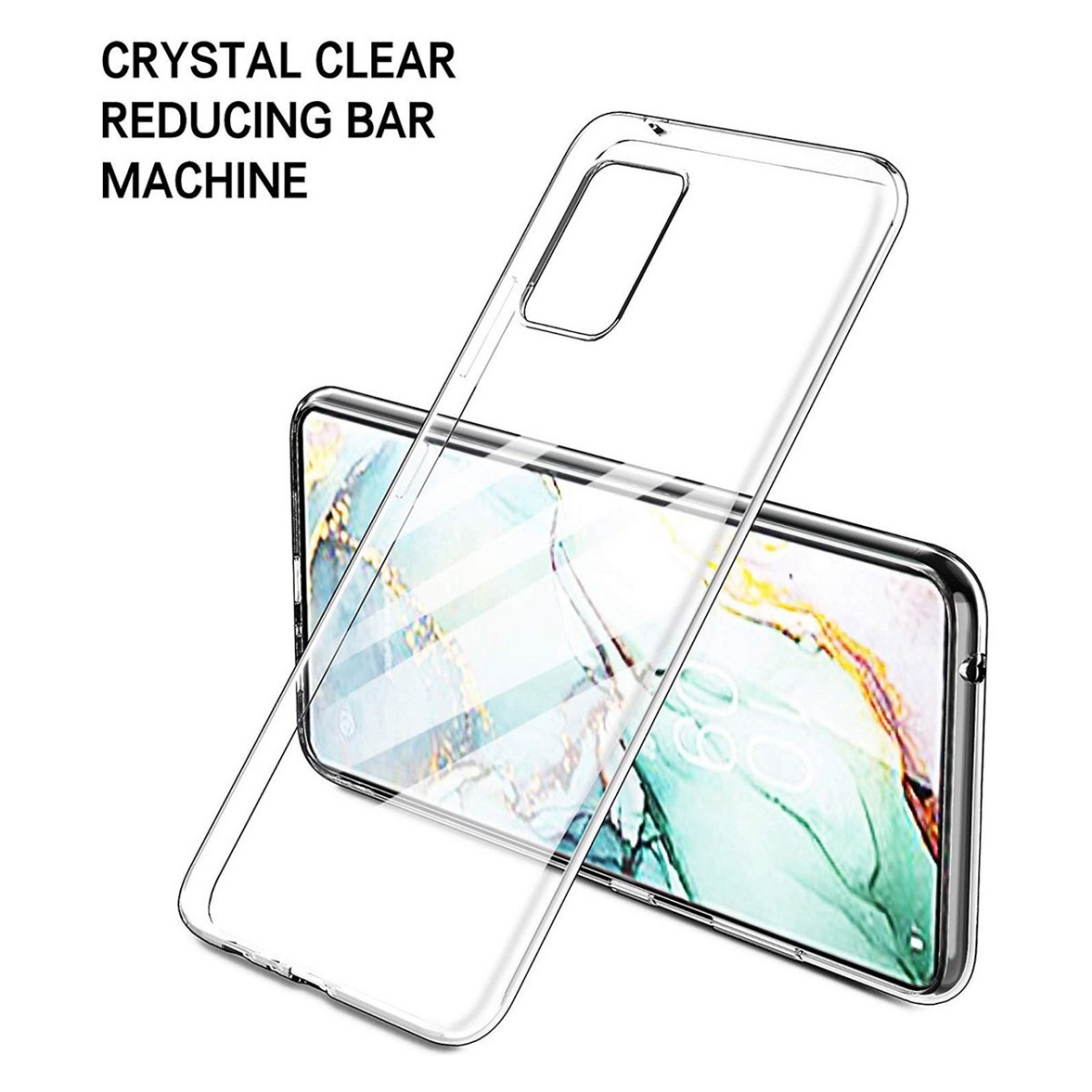 Funda Gel Tpu Fina Ultra-Thin 0,5mm Transparente para Samsung Galaxy S10 Lite