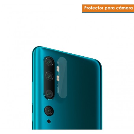 Protector Cristal Templado Cámara Trasera para Xiaomi Mi Note 10 Vidrio