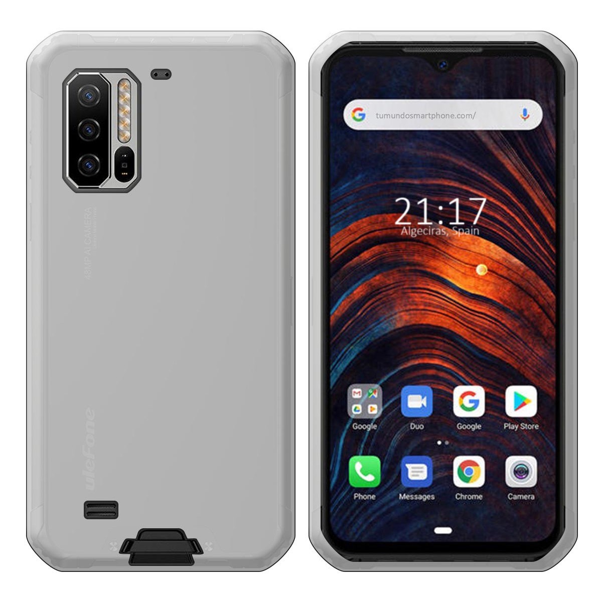 Funda Gel Tpu para Ulefone Armor 7 Color Transparente