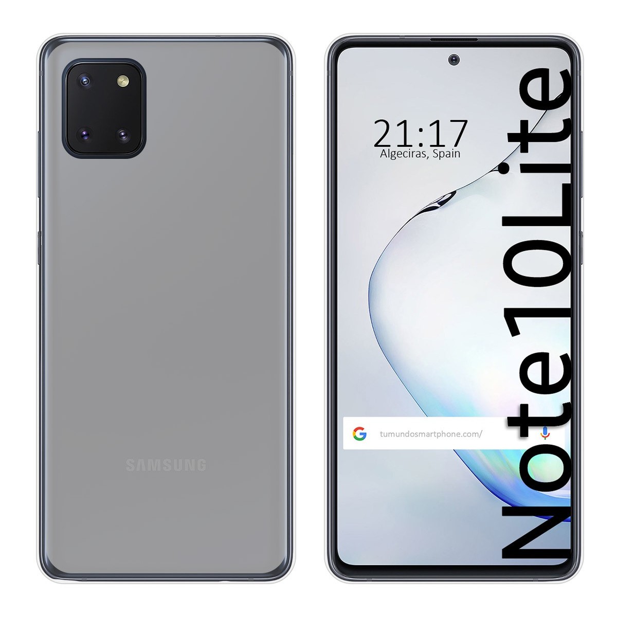 Funda Gel Tpu para Samsung Galaxy Note 10 Lite Color Transparente