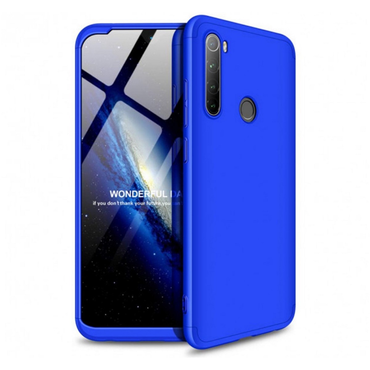 Funda Carcasa GKK 360 para Xiaomi Redmi Note 8T Color Azul