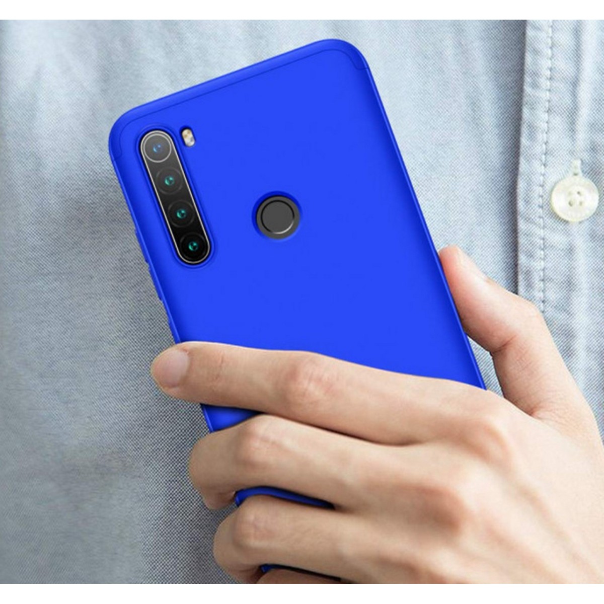 Funda Carcasa GKK 360 para Xiaomi Redmi Note 8T Color Azul