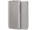 Funda Flip Cover Clear View para Samsung Galaxy A71 color Plata