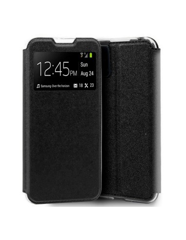 Funda Libro Soporte con Ventana para Samsung Galaxy A51 Color Negra
