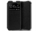 Funda Libro Soporte con Ventana para Xiaomi Mi Note 10 Color Negra